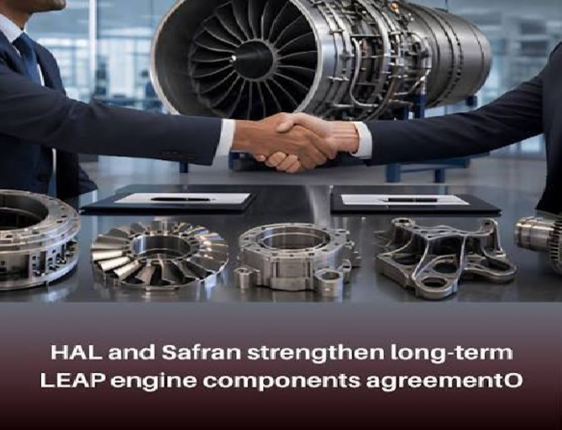 A long-term agreement has been signed between Hindustan Aeronautics Limited (HAL) and Safran Aircraft Engines